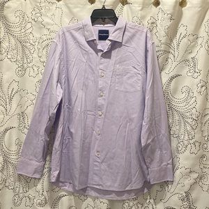 NWT Tommy Bahama Men’s Lavender Polo Long Sleeve Size L